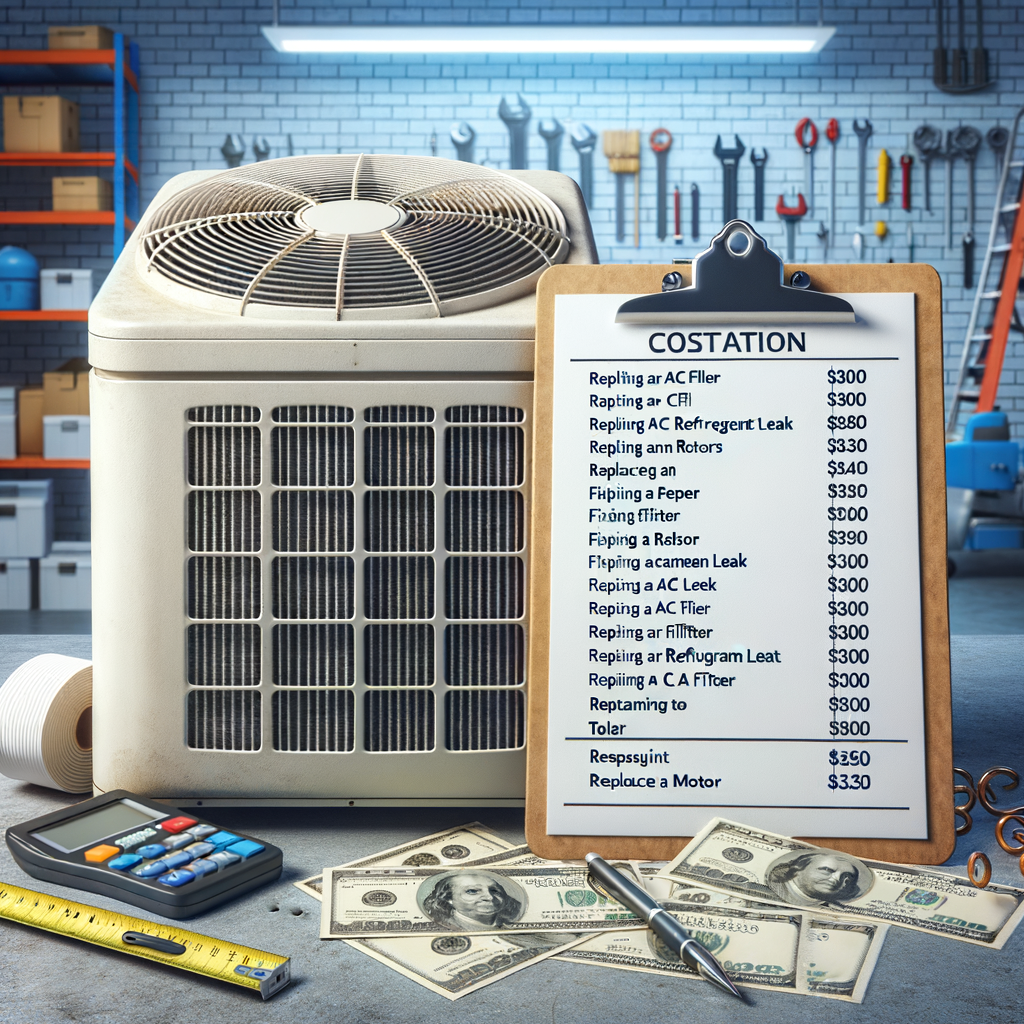 Understanding the Costs of Common AC Repairs